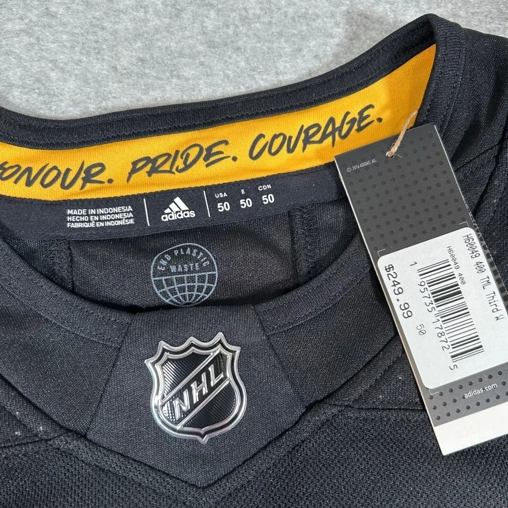 Adidas Toronto Maple Leafs x Drew House Jersey Size 50 Black‎ Alternate NHL NEW